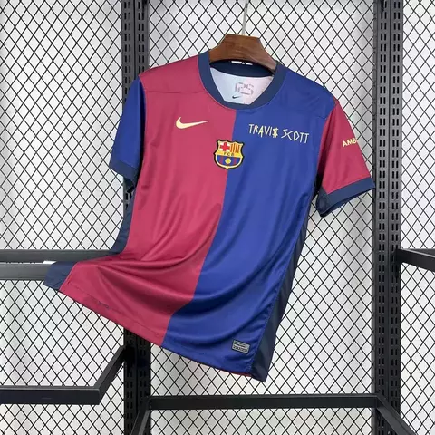 Camisa Barcelona Home Cactus Jack 24/25 Masculina - comprar online