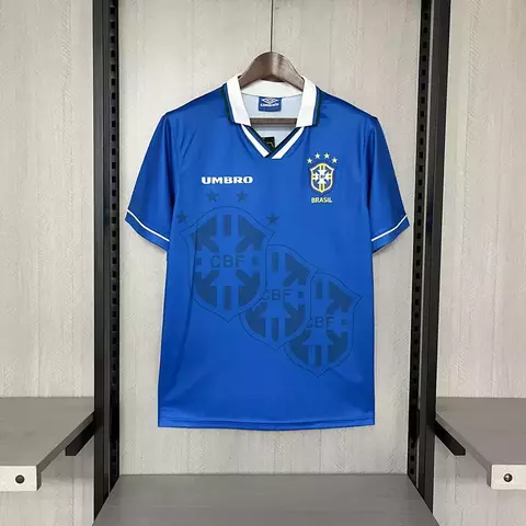 Camisa Retrô Brasil Away 1994 Masculina - comprar online