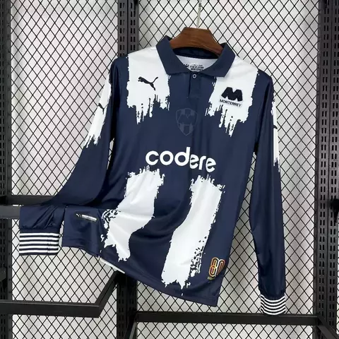 Camisa Monterrey Home WC Manga Longa 2025 - comprar online