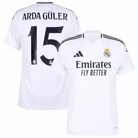 Camisa Real Madrid Home 24-25 Masculina #ARDA GULER