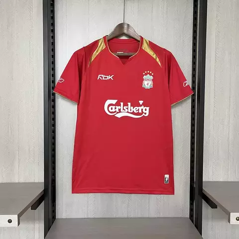 Camisa Retrô Liverpool Home 2005-06 - comprar online