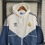 Corta-Vento Real Madrid Branco/Azul na internet