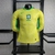 Camisa Brasil Home 2024 Jogador Manga longa