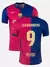 Camisa Barcelona Home 24/25 Masculina #LEWANDOWSKI 9