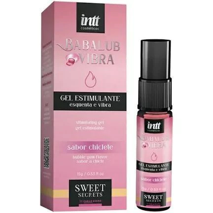 BABALUB VIBRA - HOT EXCITANTE UNISSEX QUENTE COM SABOR CHICLETE - comprar online