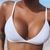 Biquini Top fixo - Branco - comprar online