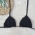 Biquini Top Cortininha - Preto - comprar online