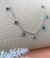 Choker cristais azuis media - comprar online