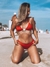 Top Cortininha - Vermelho - Majoy Bikinis