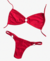 Biquini Top Luna + Calcinha Argola - Vermelho