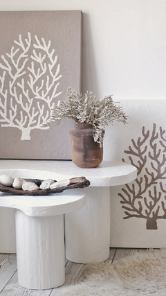 Cuadro Texturado Coral 50x70 - tienda online