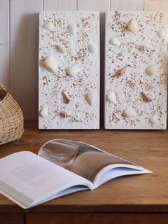 Cuadro Texturado Bahia 20x40 - comprar online