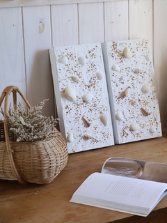 Cuadro Texturado Bahia 20x40 - Gheto Home 