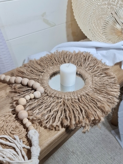 Espejo Circular Estilo Boho - tienda online