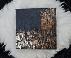 Cuadro Abstracto Texturado Minimalista 20x20 - tienda online