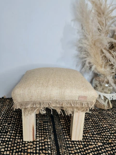 Mini Taburete Rustico Boho - tienda online