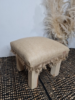 Mini Taburete Rustico Boho - Gheto Home 