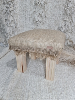 Mini Taburete Rustico Boho