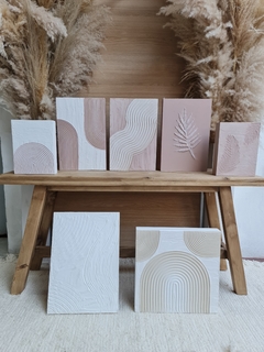 Cuadro Texturado Pink Fern 15X20 - Gheto Home 