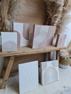Cuadro Texturado Pink Fern 15X20 - tienda online