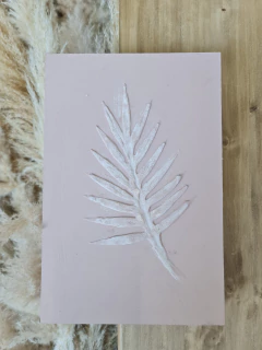 Cuadro Texturado Big Leaf Rose 20X30 en internet