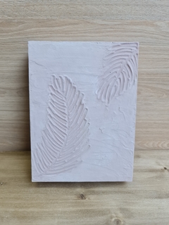 Cuadro Texturado Pink Fern 15X20