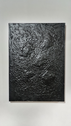 Cuadro Texturado Big Noir 50x70 - comprar online