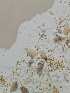 Imagen de Cuadro Texturado Orilla de Mar 50x70