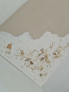 Imagen de Cuadro Texturado Orilla de Mar 50x70