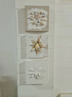 Cuadro Texturado Oasis Grey 20x20 - tienda online