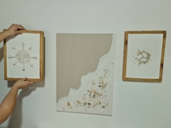 Imagen de Cuadro Texturado Buzios con Marco 30X40