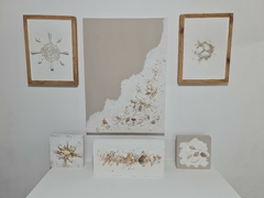 Cuadro Texturado Buzios con Marco 30X40 - Gheto Home 