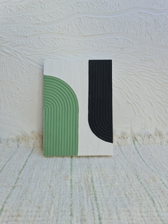 Cuadro Texturado Green 25x35 - tienda online