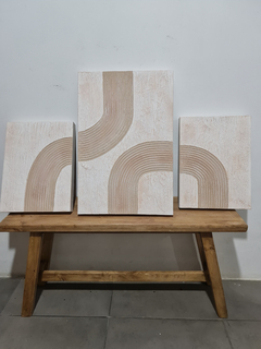 Cuadro Terra Zen (Set x 3) 40X60 & 30x40