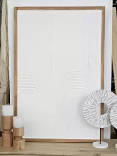 Cuadro Texturado Indira con Marco 60X90 - comprar online