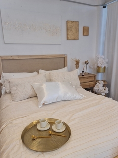 Cuadro Texturado Andes White 60x120 - comprar online