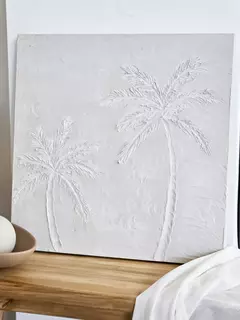 Cuadro Texturado Cancun II 50X50