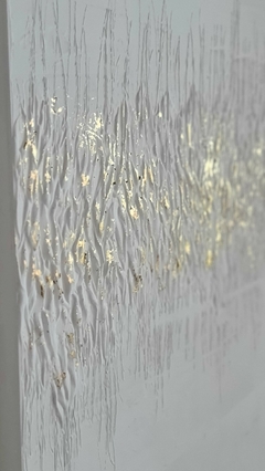 Cuadro Texturado Andes White 60x120 - comprar online