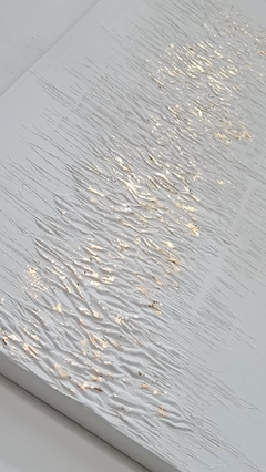 Cuadro Texturado Andes White 50X50 en internet