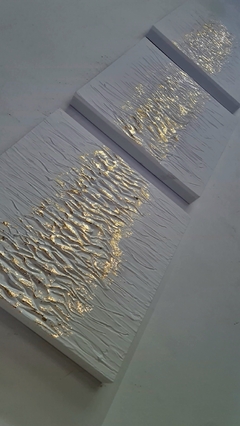 Cuadro Texturado Andes White 50X50