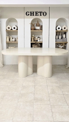 MESA TEXTURADA ORGANICA 160x90