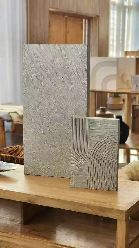 Cuadro Texturado Silver III 30x60