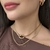 Choker Ayra - Água Marinha