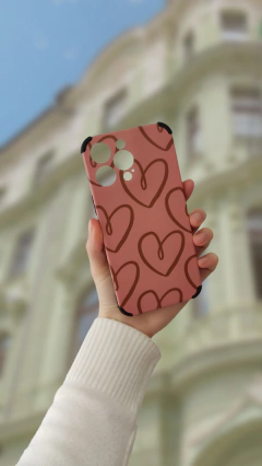 Antishock diseño corazones