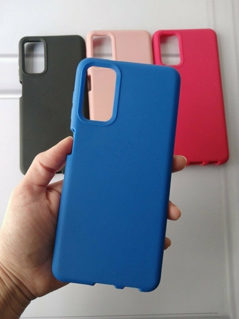 New Silicone Con Felpa Azul