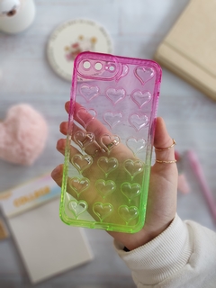 Case Corazon Transparente (surtidas)