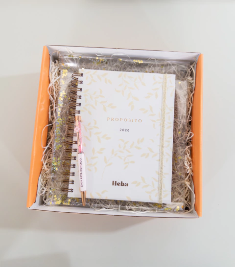 Box - Agenda Propósito 2026 Crema - comprar online