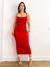 Vestido Midi Lurex Helena - comprar online