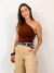 Body Luna Drapeado Manga Mula - comprar online