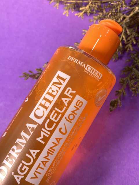 Água Micelar - Vitmina C - DermaChem.